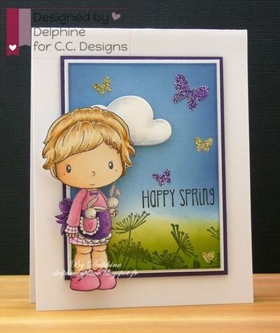 Happy Spring by Delphine for CC Designs