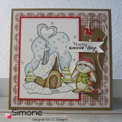 Happy Snow Day by Simone for CC Designs
