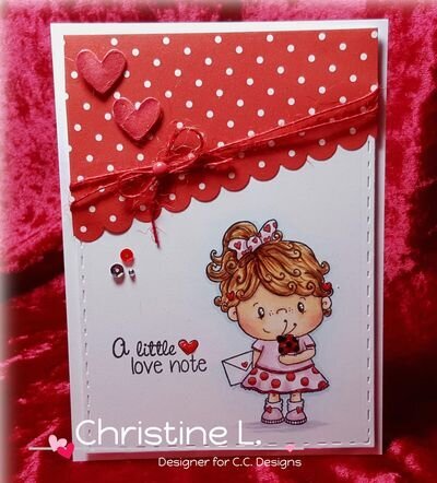 A Little Love Note by CC Designs Designer, Christine L.
