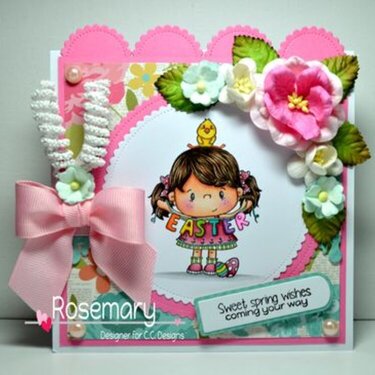 Sweet Spring Wishes Coming Your Way by CC Designs Designer, Rosemary