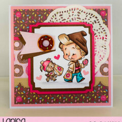 Donuts with Doggy by Larisa for CC Designs