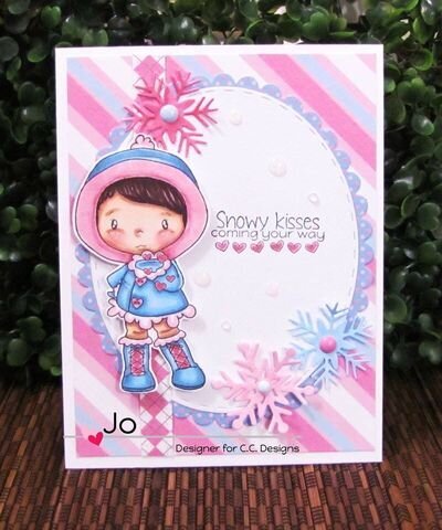Snowy Kisses Coming Your Way by CC Designs Designer, Jo
