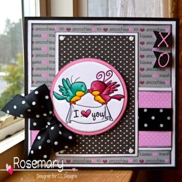 I &quot;heart&quot; You by CC Designs Designer, Rosemary