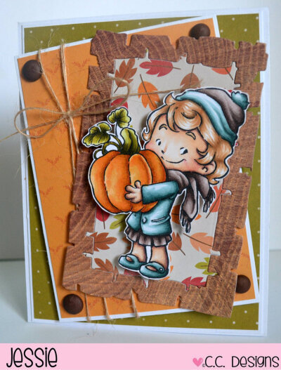 Cinnamon with Pumpkin by Jessie for CC Designs