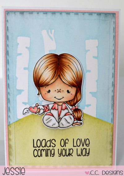 Loads of Love Coming Your Way by Jessie for CC Designs