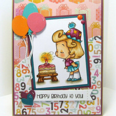 Happy Birthday to You by Rachel for CC Designs