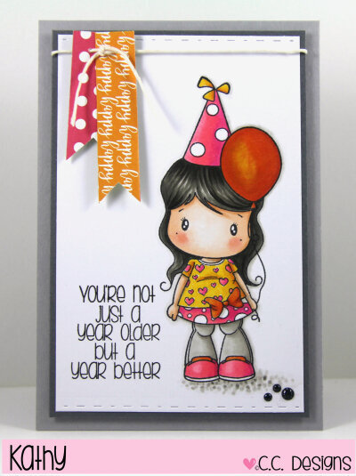 You&#039;re Not Just a Year Older but a Year Better by Kathy for CC Designs