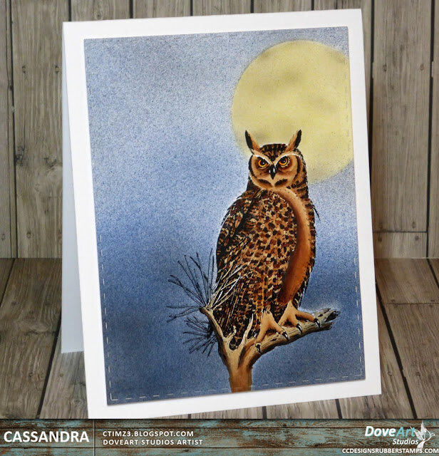 Great Horned Owl by Cassandra for DoveArt