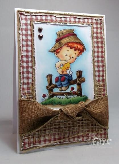 Sweet Chick Card by DT Member Faye