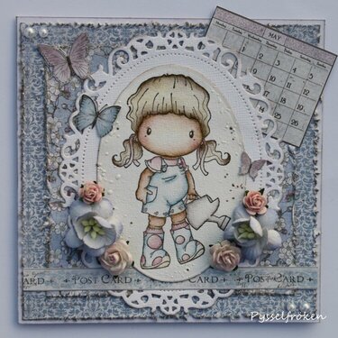 Watering Can Heidi Card by DT Member Frida