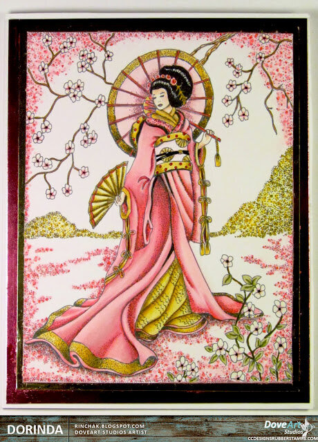 Geisha by Dorinda for DoveArt