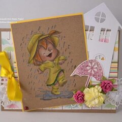Puddle Jumping Twila Card by DT Member Janine