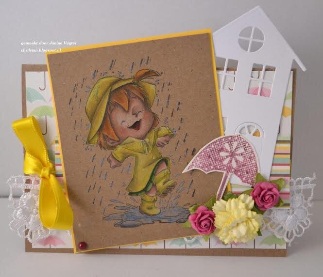 Puddle Jumping Twila Card by DT Member Janine