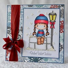 Fuzzy Boots Card by DT Member Mae