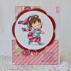 Skating Twila Card by DT Member Mae