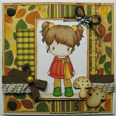 Party Lucy Card by DT Member Marja
