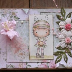 Bee Olivia Card by DT Member Martine