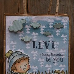 Dress Up Snow Day Card by DT Member Martine