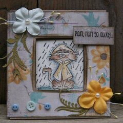 Grouchy Kitty Card by DT Member Martine