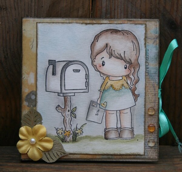 Love Letter Lucy Card by DT Member Martine