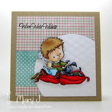 Cocoa Cuddles Card by DT Member Mary