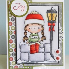 Fuzzy Boots Card by DT Member Nancy