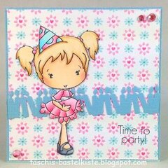 Party Olivia Card by DT Member Natascha