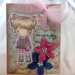 Party Lucy Card by DT Member Priscilla