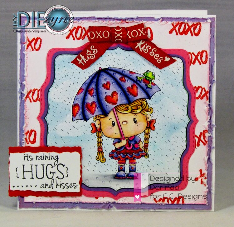 Its Raining Hugs and Kisses by Dorinda for CC Designs