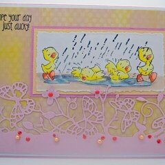 Duckies Card by DT Member Shelby