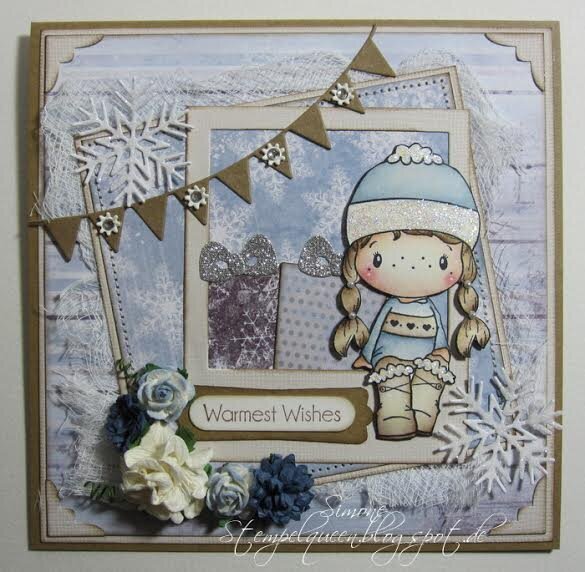 Fuzzy Boots Card by DT Member Simone