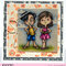 New Robertos Rascals 4 Seasons Girls and Boys Stamps from CC Designs