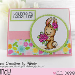 You Make My Heart Hop by Mindy for CC Designs