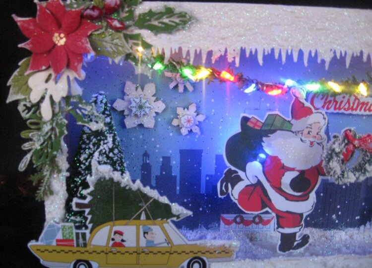 Retro Christmas Shadowbox