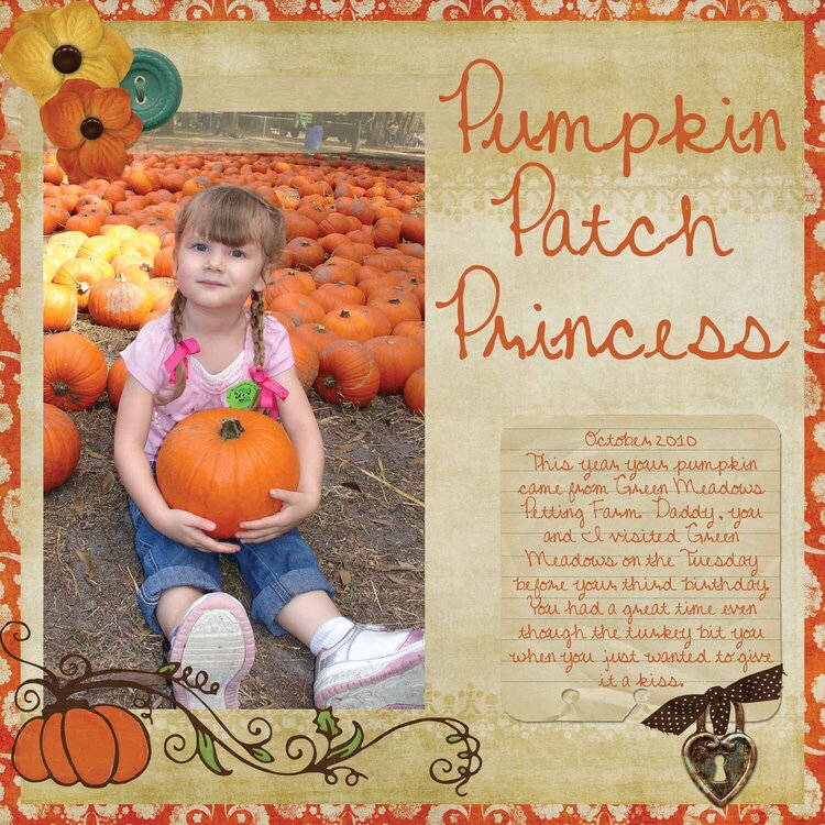 Pumpkin Patch Princess