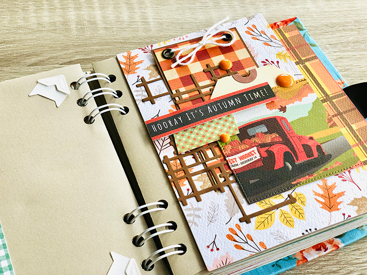 Mini envelope album &#039;Autumn&#039;