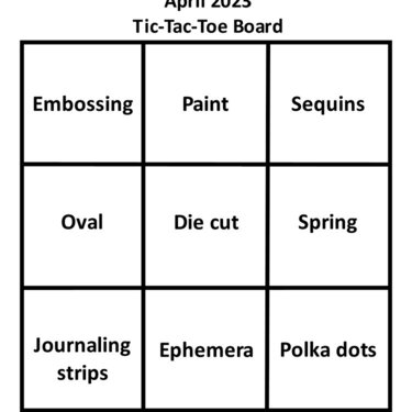EMS - April 2023 Tic-Tac-Toe Board