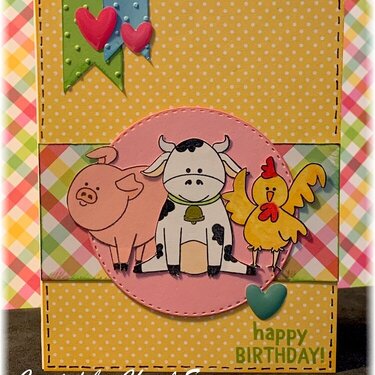 EMS - From the Funny Farm Birthday Card