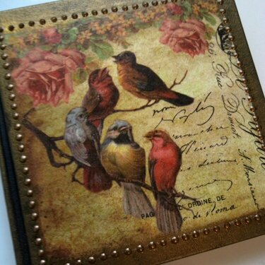 decoupage/notebook