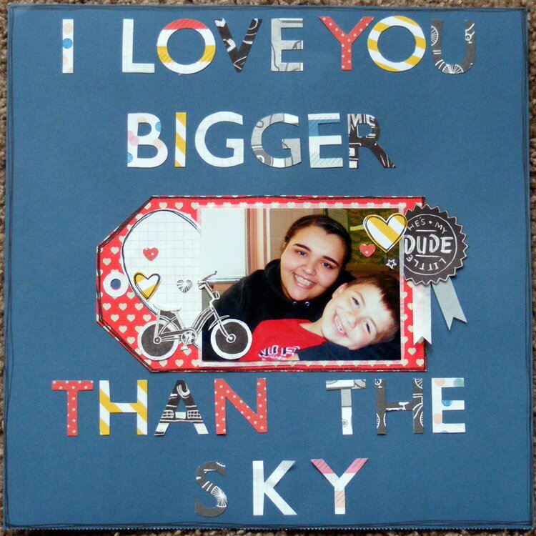 I love you bigger than the sky