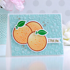 Cute Clementine Card