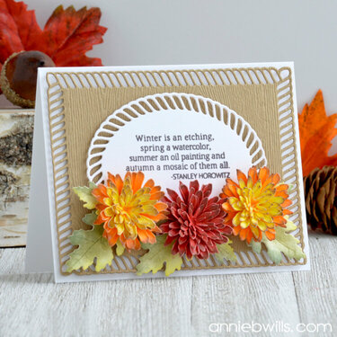 Autumn Mums Card