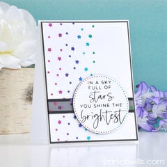 Starry Encouragement Card