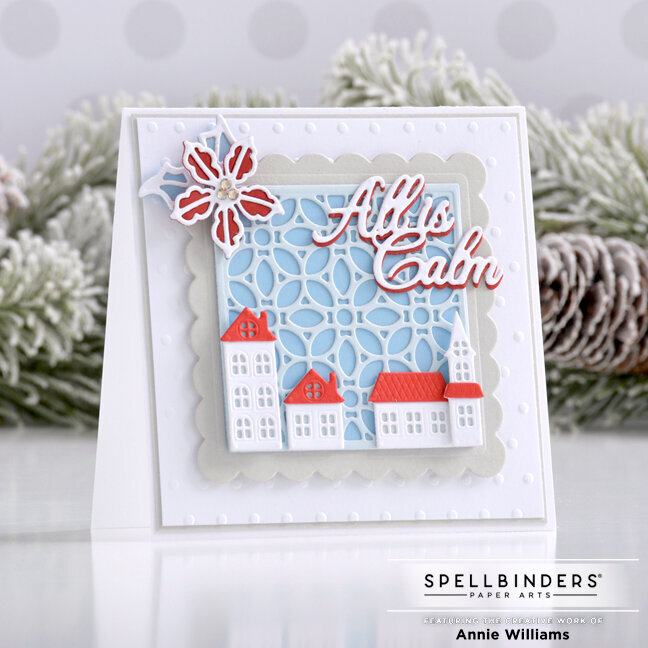 Silent Night Mini Square Card