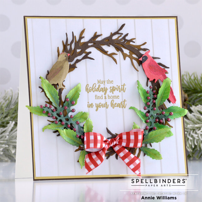 Woodland Wreath Card