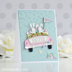 Easter Bunny Joyride Card