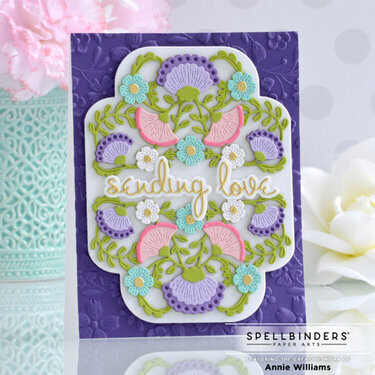 Floral Reflection Love Card