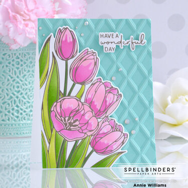 Wonderful Tulips Card