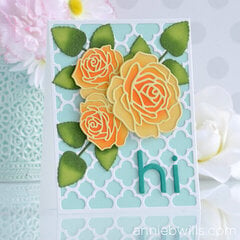 Rose Hello Card