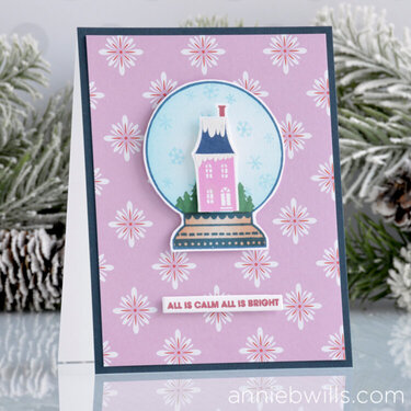 Bright Snow Globe Card